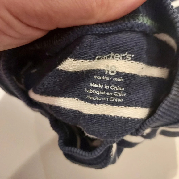 Set of 3 Baby Boy Dinosaur Theme Pull Over Sweatshirts in Size 18 Months - Picture 7 of 7